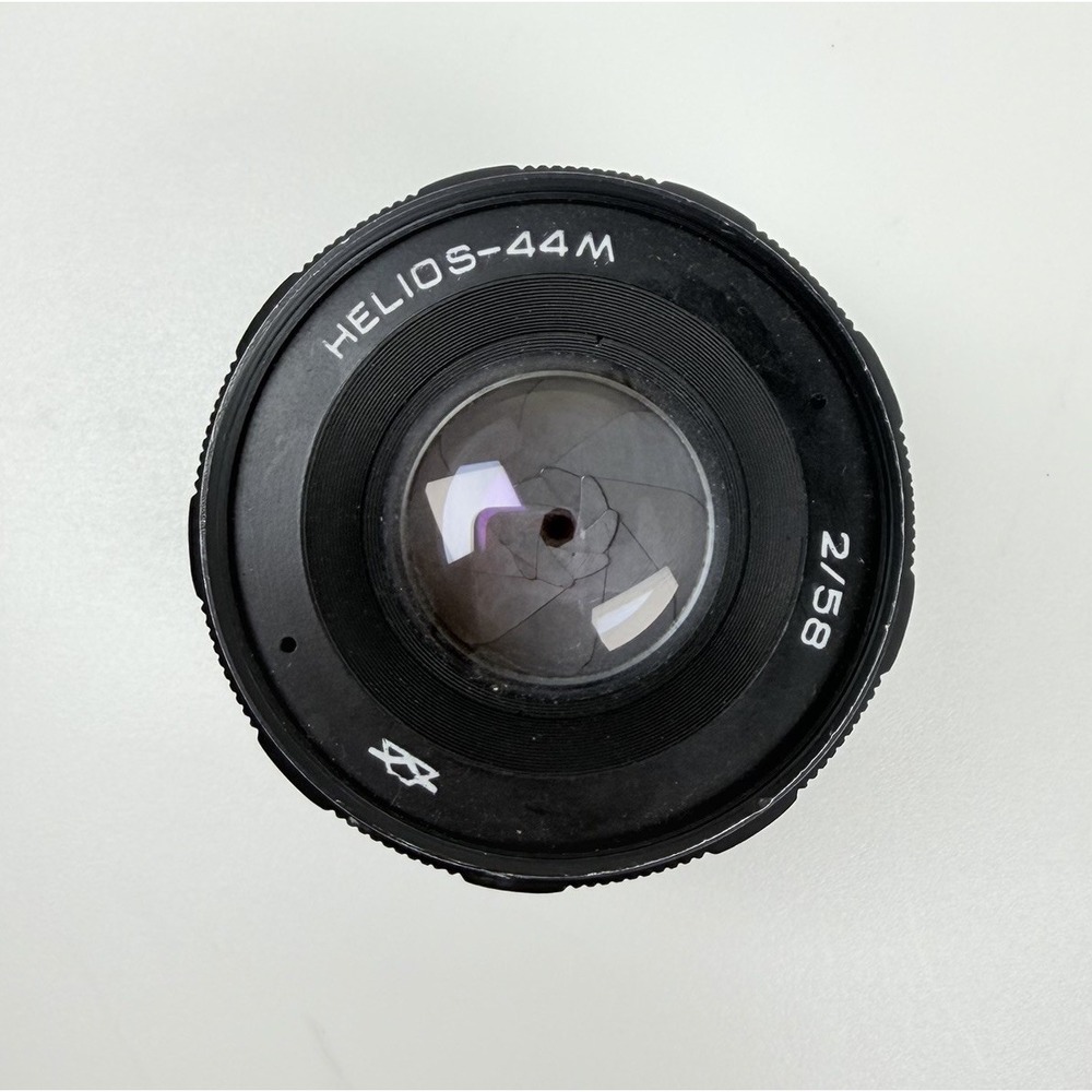 Helios-44M 58mm f/2 M42 Vintage Soviet Lens USSR Swirly Bokeh Manual Focus
